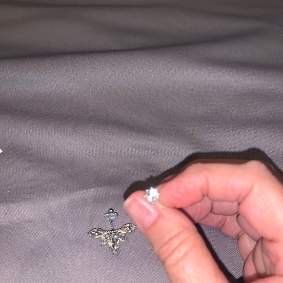 Crystal Pierced Earrings by Park Lane - Picture 7 of 10